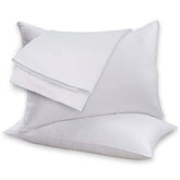 2 Pack Feather Cotton Pillow Set. - Bed Bath Fashions